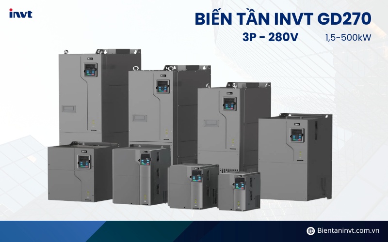 Biến tần đa năng thế hệ mới INVT GD270