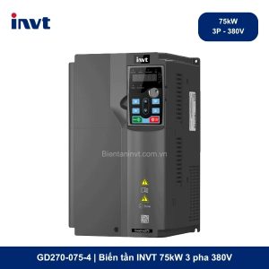 GD270-075-4 _ Biến tần INVT 75kW 3 pha 380V